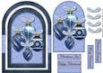 Arch Card Christmas Baubles