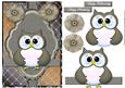 Male Card Wise Owl