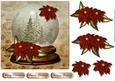 Snowglobe & Poinsettias
