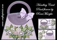 Handbag Card Pearl Flowers Mini Kit