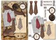 Male Card Shirt & Tie