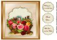 Vintage Flower Basket Topper 2