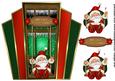 Santa on a Swing Topper