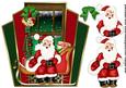 Busy Santa Topper