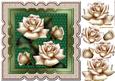 Scallop Topper Antique Roses