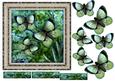 Male Card Vintage Butterflies 2