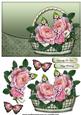 Basket with Roses