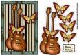 Male Card Music & Steampunk Butterflies