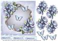 Porcelain Roses & Butterflies