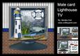 Male Card Lighthouse Tv