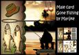 Male Card Gone Fishing