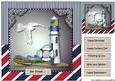Male Card Topper the Lighthouse -
