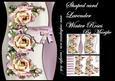 Shaped Card Lavender Winter Roses
