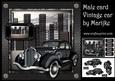 Male Card Vintage Car Mini Kit