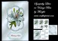 Sympathy Lilies in Vintage Bleu Mini Kit