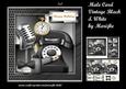 Male Card Vintage Black & White Mini Kit