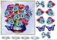 Vase Pansies