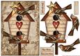 Vintage Birds New Home Quick Card