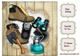 Male card Topper Outdoor Camping