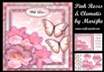 Beautiful Pink Roses & Clematis Mini Kit