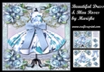 Beautiful Dress & Bleu Roses Mini Kit