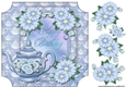 Teapot Flowers happy Birthday