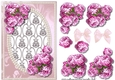 Elegant pearls and peonies