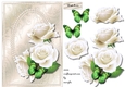 Elegant pearls and White Roses