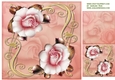 Swirls & Blush wedding roses Topper