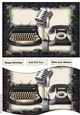 Male Wave Card Typewrither