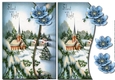 Silent Night Christmas card