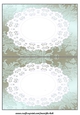 Beautiful Angel In Broderie Frame INSERT