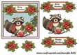 Christmas Raccoon