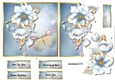 Frosted Roses Topper