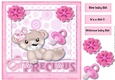 New baby Girl Topper