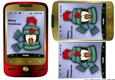 Smartphone Christmas Penquin 2