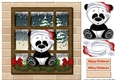 Cute Christmas Panda