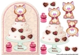 Arch Topper Cute Birthday cake