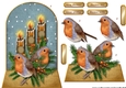 Robins Christmas Arch Topper
