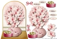 Magnolia Blossoms Arch Topper