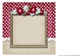 Backing card topper