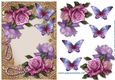Perfect English Roses & Butterflies