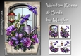 Window Roses & Birds MIni Kit