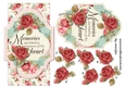 Panel over the edge red roses