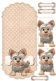 Rocker Card with cute doggie 4