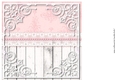 Backing paper Vintage Pink