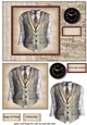 Male  Card Vest & Tie 2