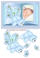 Book New baby Boy in blue