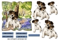 Scallop Topper Cute Doggies