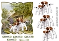 Scallop Topper Cute Doggies English Cottage new Home